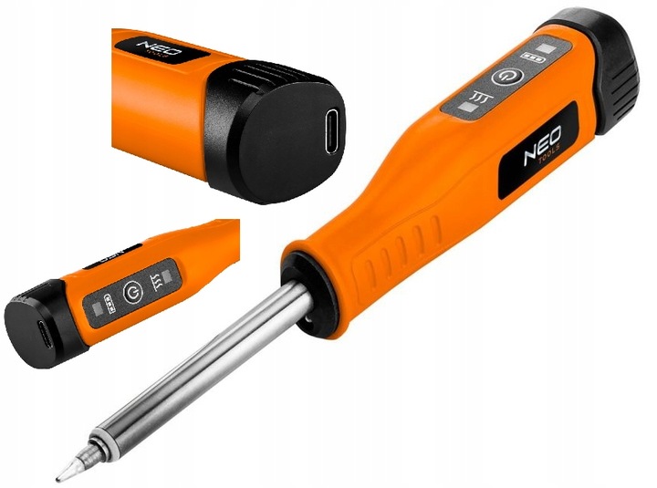 NEO TOOLS 19-250 Lutownica bezprzewodowa 4V zasilanie USB