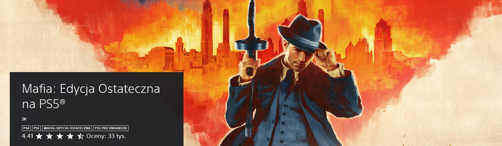 Mafia: Edycja Ostateczna na PS5 - PlayStore