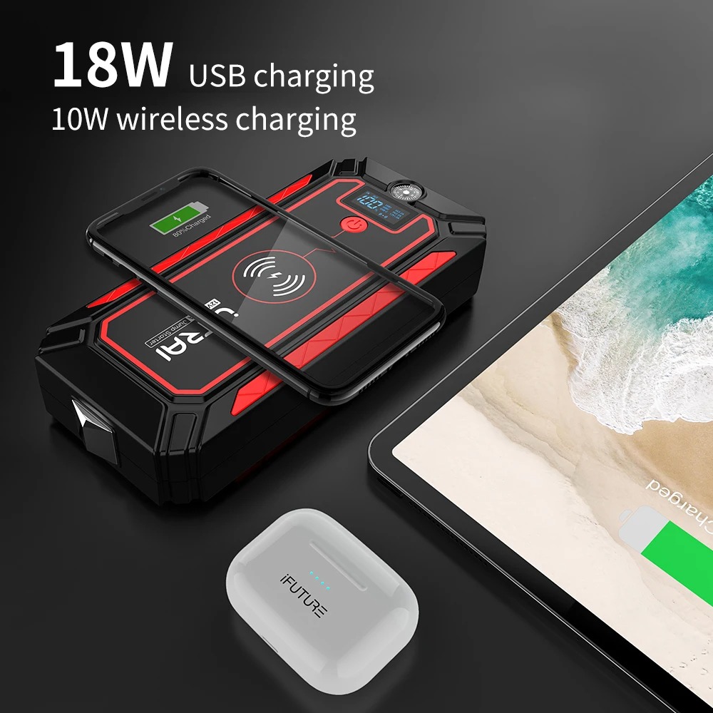 UTRAI Jstar 4 2500A 16000mAh - powerbank / booster rozruchowy (dostawa z Polski) - $61.62