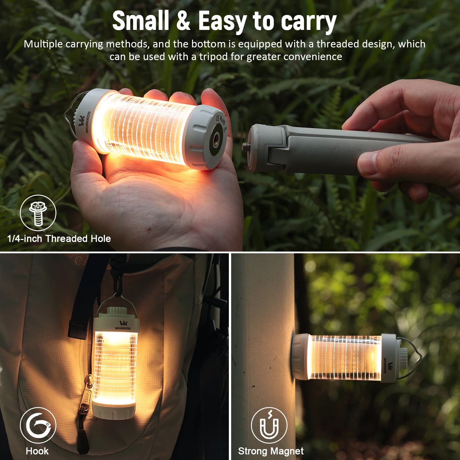 Lampa kempingowa Wurkkos CL01 - nowość 2025