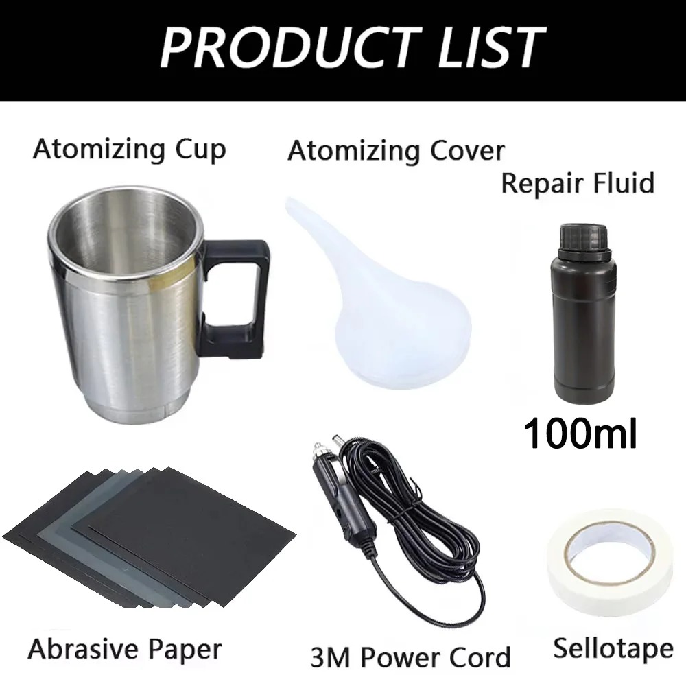 Czajniczek do renowacji reflektorów samochodowych (pełny zestaw)