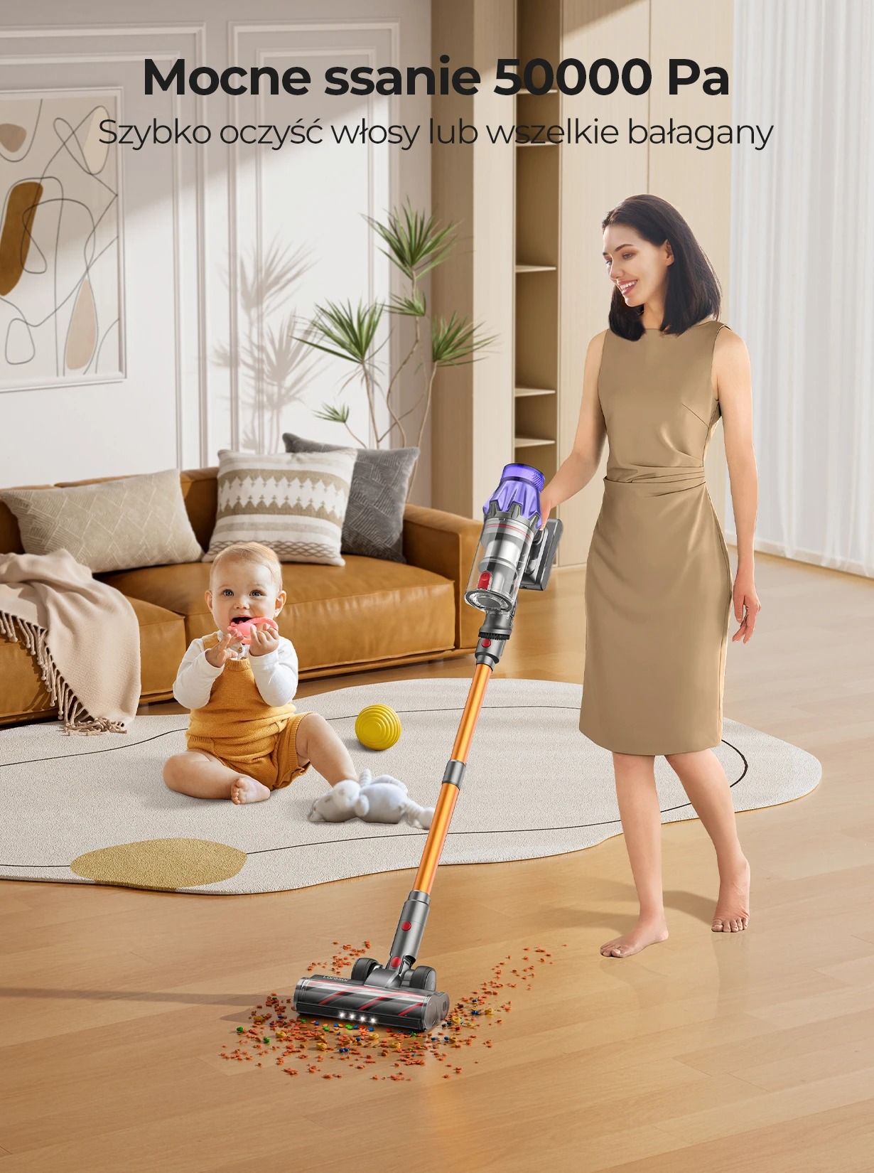 Odkurzacz pionowy Laresar V7 - €69.67