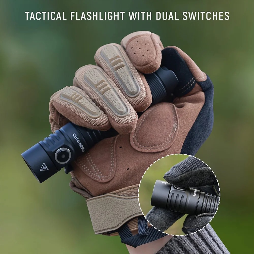 Latarka taktyczna Sofirn SP31 V3.0 - SST40 2000lm / 519A 1200lm, akumulator 3000mAh, USB-C -- $22.11 (możliwe ~62zł)