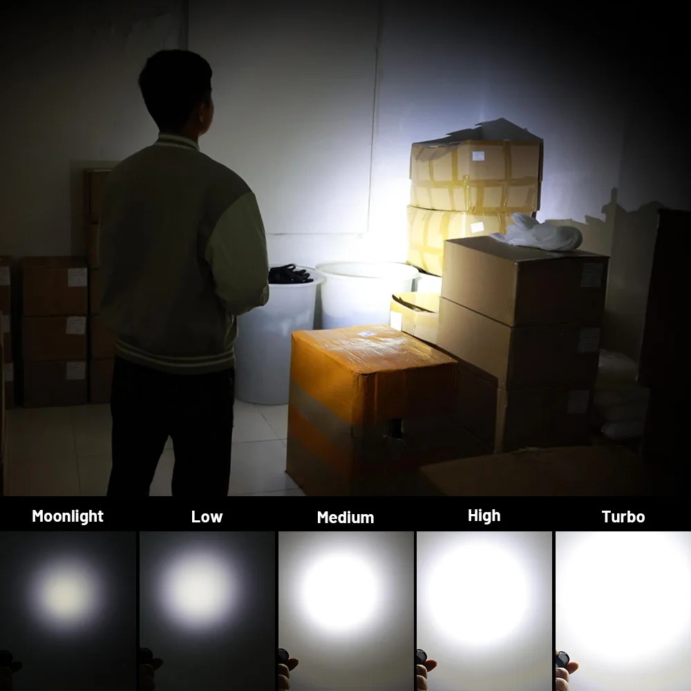 Mini latarka Sofirn SC13 1300lm (możliwe ~34zł w monetach) - zasięg 217m, ogniwo 1100mAh, waga ~60g z baterią, dostawa z Polski