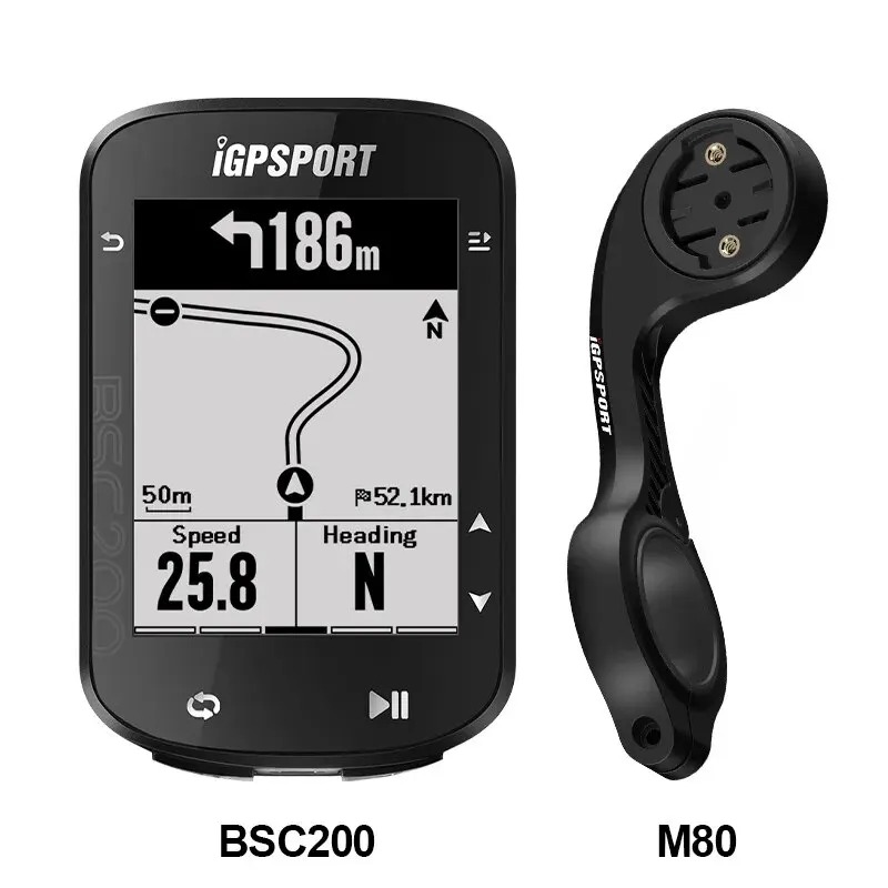 Licznik rowerowy iGPSPORT BSC200 z uchwytem (tylko ~112zł w monetach)