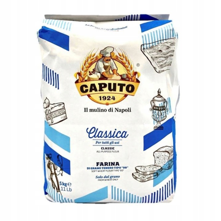 Mąka Caputo Classica Doppio Zero, 5kg, Neapol typ00