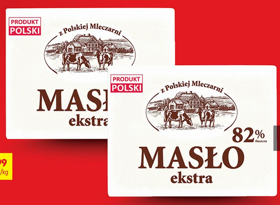 Masło Ekstra z Polskiej Mleczarni, 200g