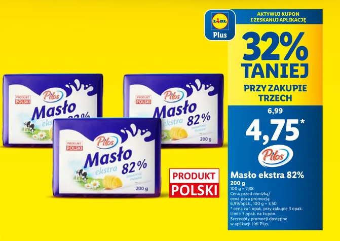 Promocja masła w Lidlu ponownie dostępna w sobotę