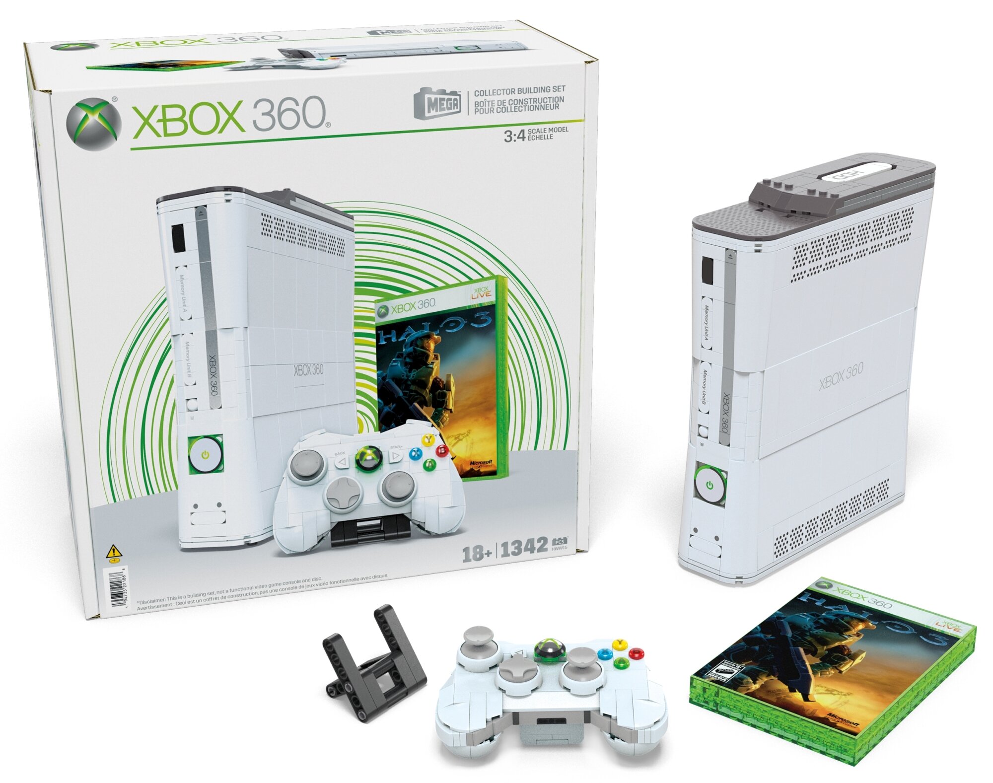 Klocki plastikowe MEGA Probuilder Showcase Microsoft Xbox 360 HWW15