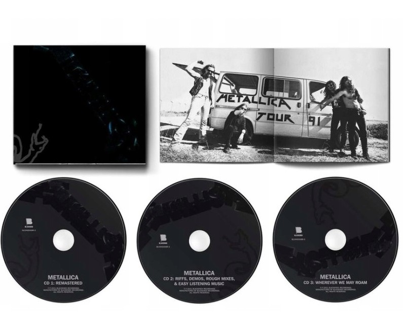 3x CD: METALLICA - The Black Album - Expanded Edition