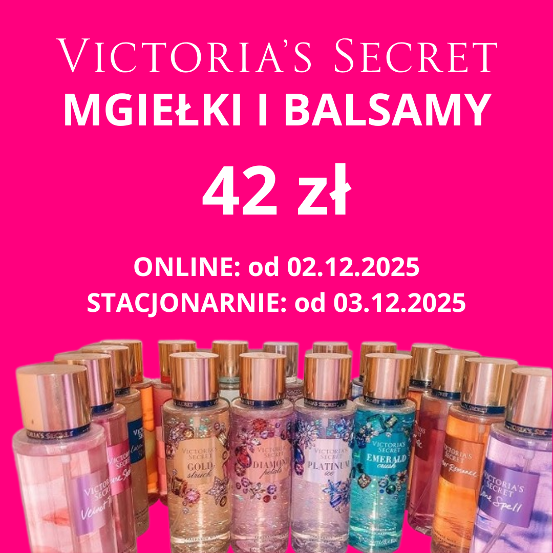 Victoria Secret promocja na mgiełki 2025 za 42 zł