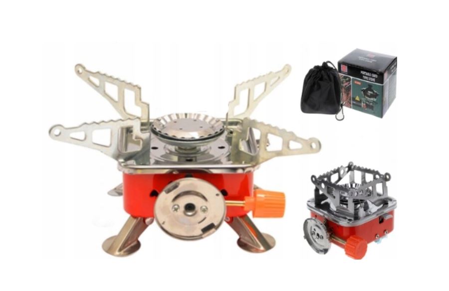 Mini Kuchenka Turystyczna na Gaz Kartusz Polowa Kuchenka