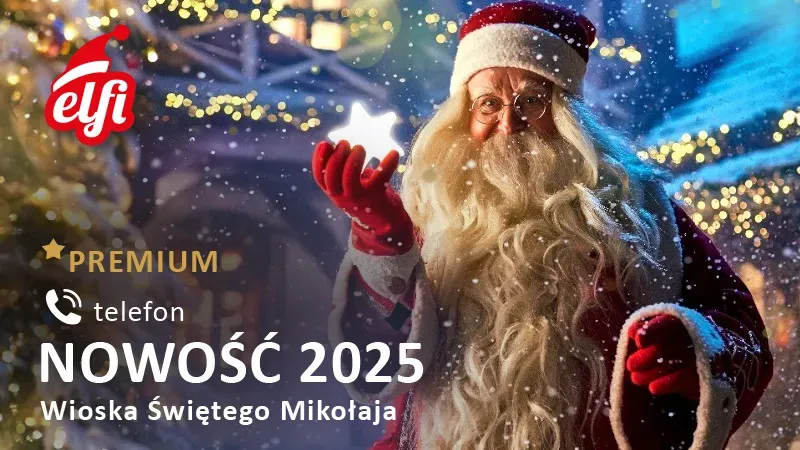 Nowy film i telefon od Świętego Mikołaja