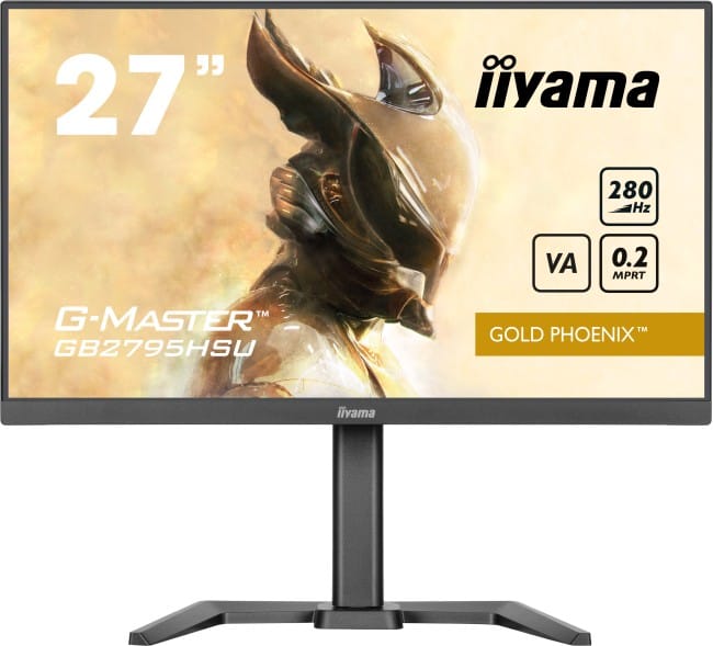 iiyama G-Master GB2795HSU-B1 Gold Phoenix - 280Hz | Full HD | 27'' | VA | 0.2ms