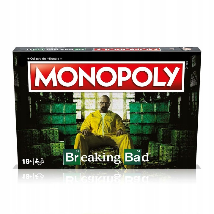 MONOPOLY BREAKING BAD GRA PLANSZOWA DLA FANÓW SERIALU