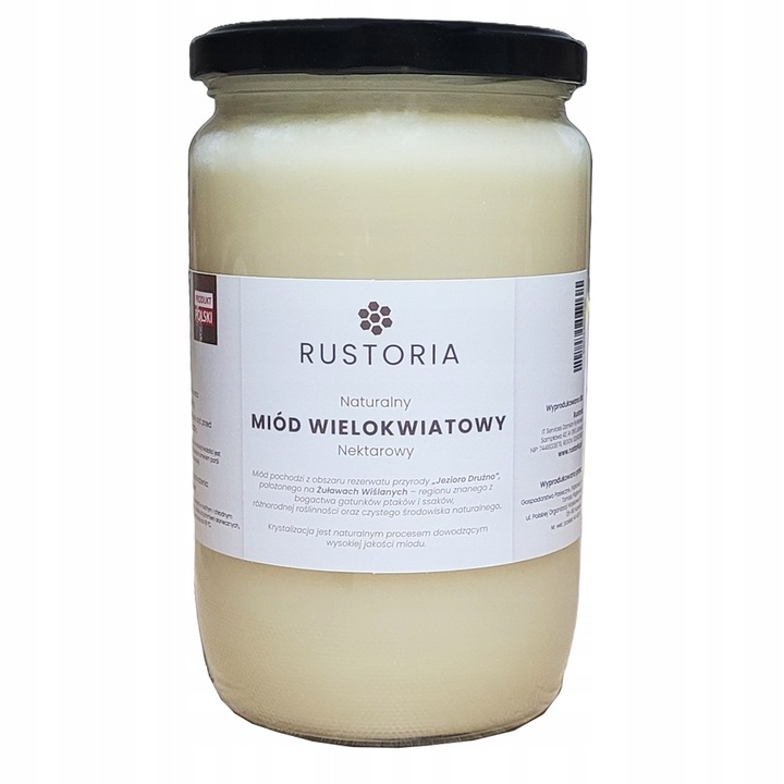 Naturalny polski miód wielokwiatowy 1kg