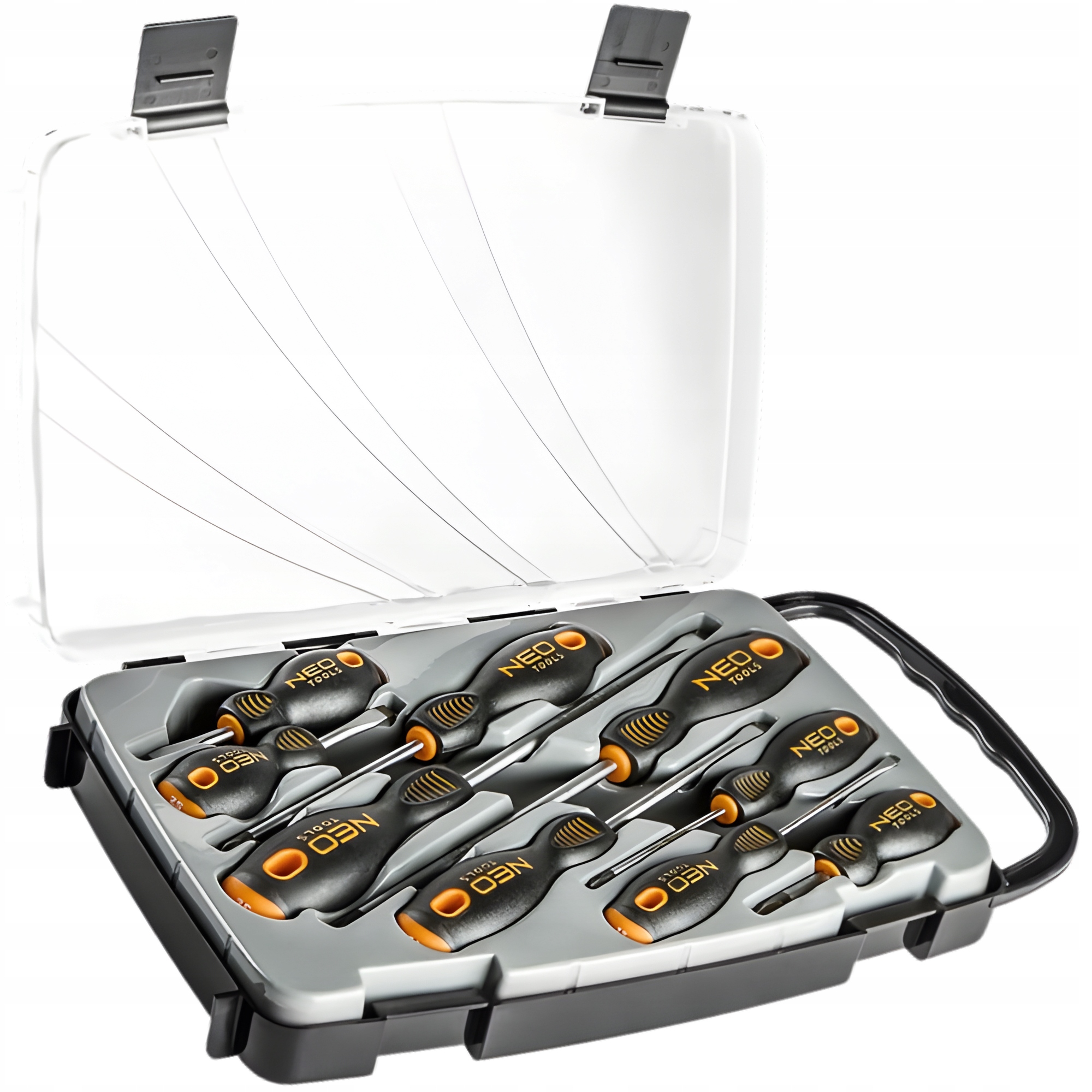 NEO TOOLS Zestaw Wkrętaków Śrubokrętów 9 szt.