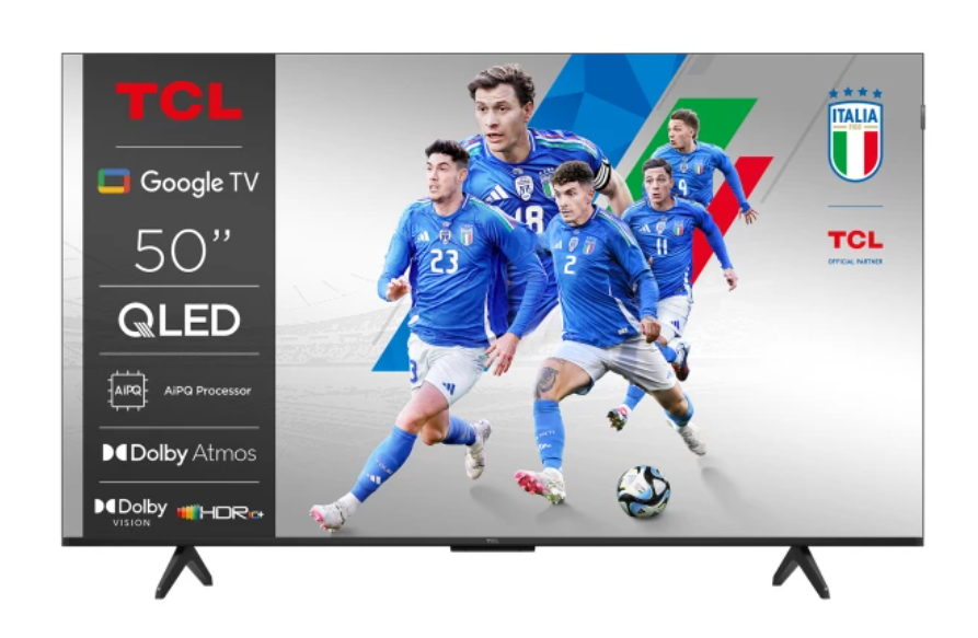 Telewizor TCL 50P79K QLED 50" 4K Ultra HD Google TV Dolby Vision DVB-T2 Titan