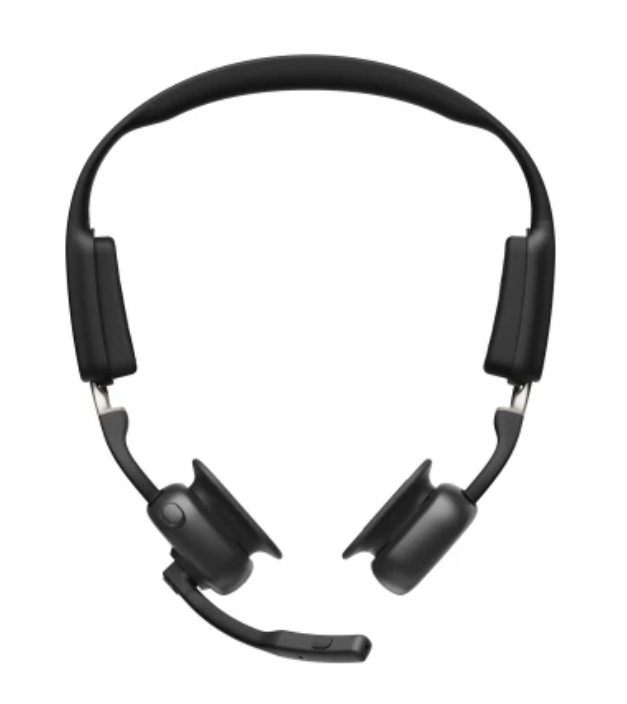 Słuchawki bezprzewodowe kostne Shokz OpenMeet mic-ANC USB-C czarne