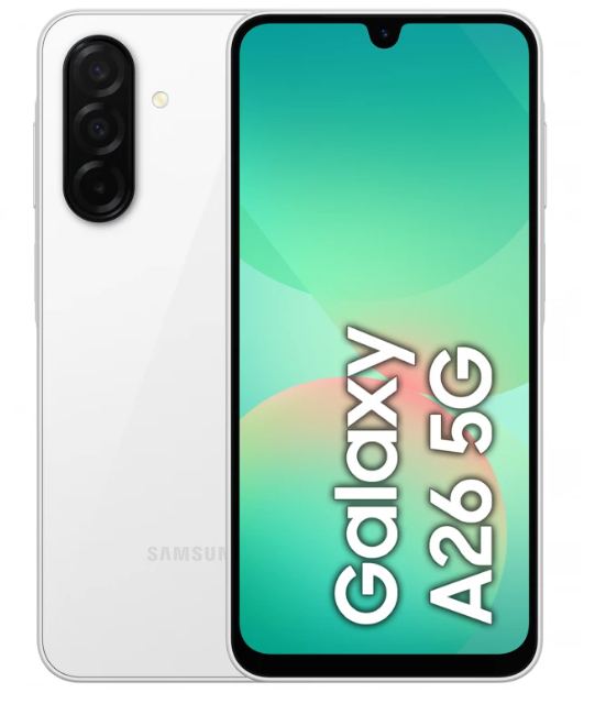 Samsung Galaxy A26 (A266) 5G DS. 6/­128GB White