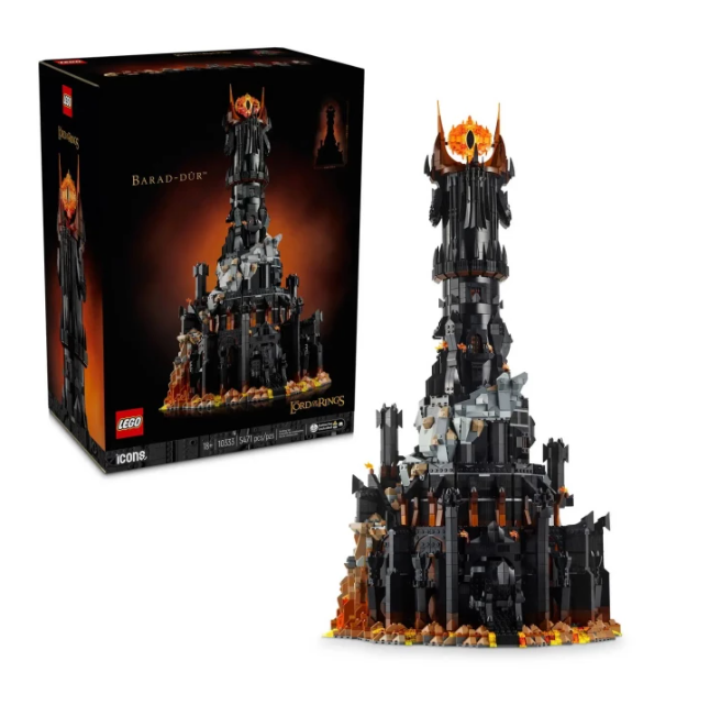 LEGO ICONS 10333 Władca pierścieni: Barad-dur
