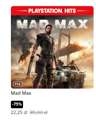 Mad Max psstore