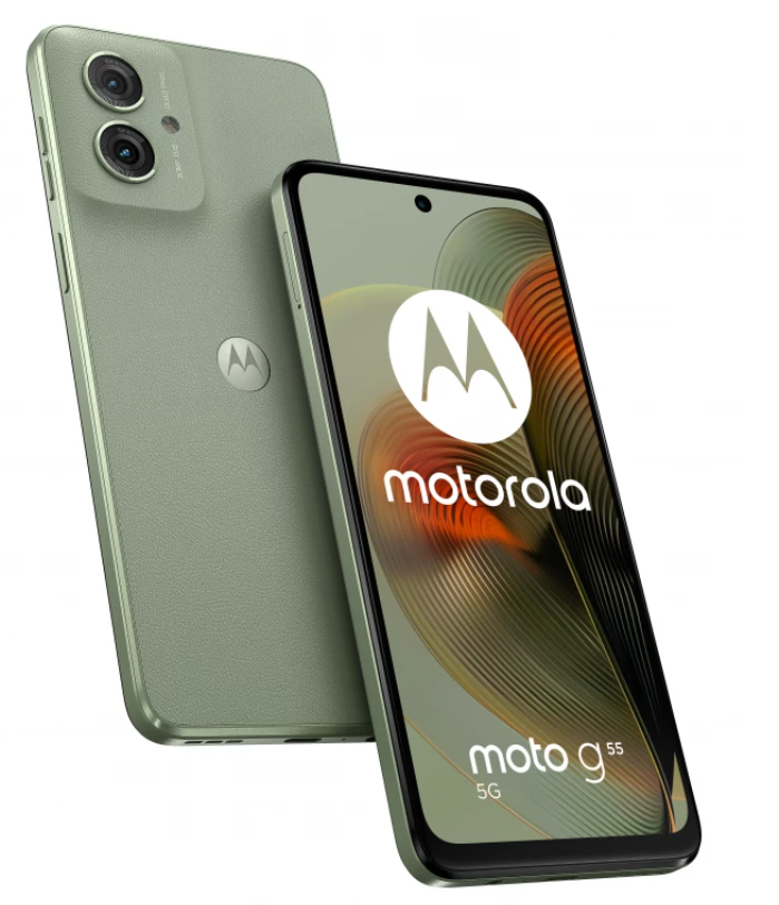 Motorola Moto G55 5G DS 8/­256GB Smoky Green (możliwe 589 zł)