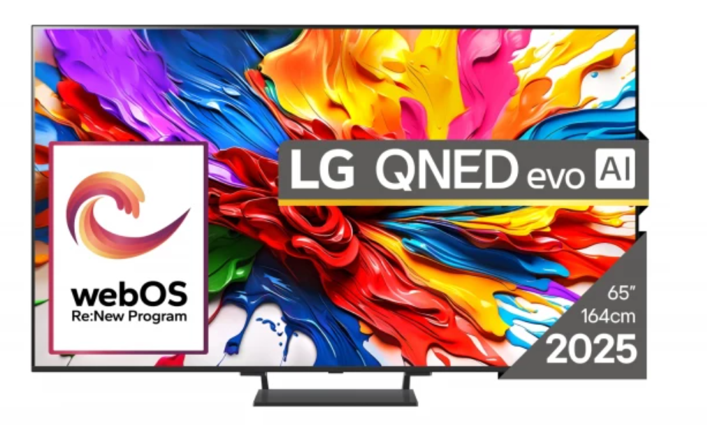 Telewizor LG 65QNED93A6A OLED EVO 65'' 4K Ultra HD 144 Hz WebOS Dolby Atmos Czarny
