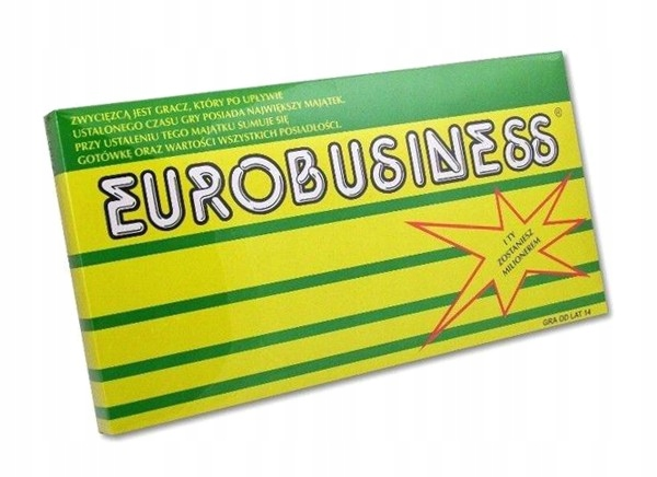 Gra Planszowa EUROBIZNES (Darmowa dostawa - Automat Pocztex) @ Allegro
