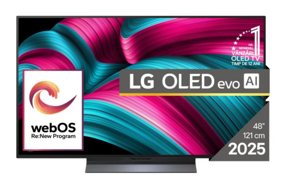 Telewizor LG OLED48C51LA OLED EVO 48'' 4K Ultra HD 144 Hz WebOS Dolby Atmos Czarny