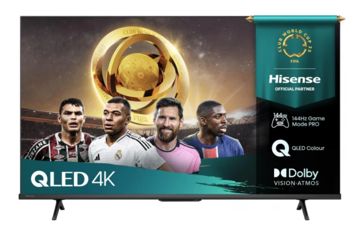 Telewizor Hisense 50E7QPRO QLED 50'' 4K Ultra HD 144Hz VIDAA Dolby Atmos Czarny