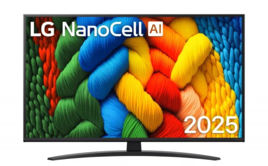 Telewizor LG NanoCell 43NANO81A6A 43'' 4K Ultra HD WebOS Dolby Digital DVB-T2 Czarny