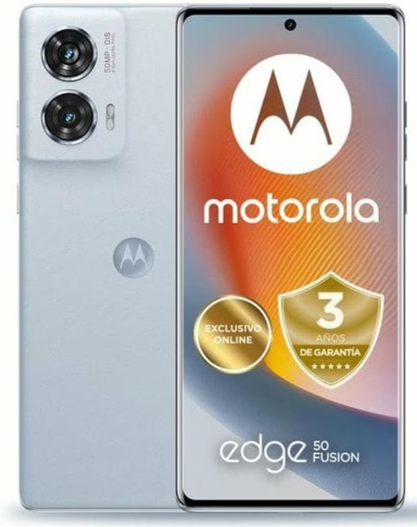 Smartfon Motorola Edge 50 Fusion 8/256GB Marshmallow Blue, Forest Blue (CENEO FREE)