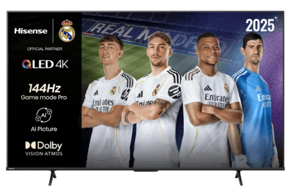 Telewizor Hisense 55E7QPRO QLED PRO 55'' 4K Ultra HD 144Hz VIDAA Dolby Atmos Czarny