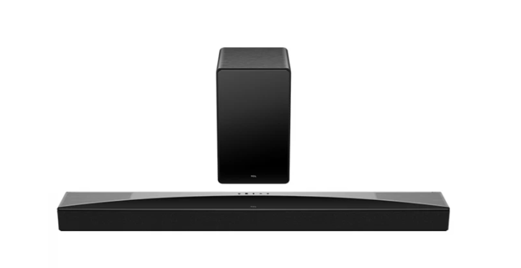 Soundbar TCL Q75HE 5.1.2 kan. 620W Bluetooth 5.3 Dolby Vision Tytanowy