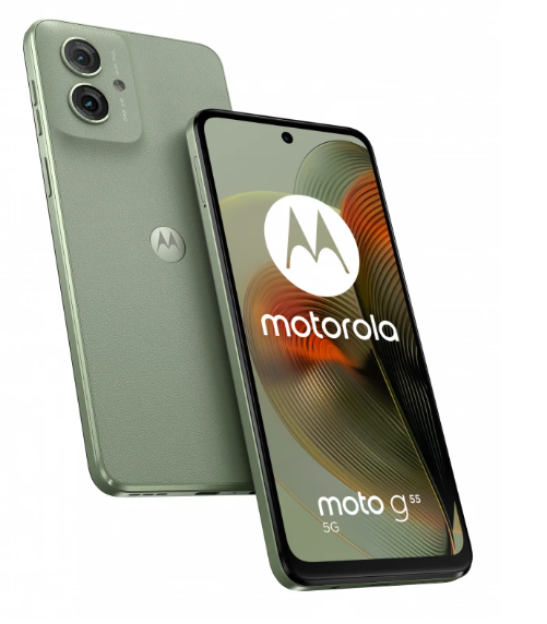 Smartfon Motorola Moto G55 5G 12/­256GB Smoky Green