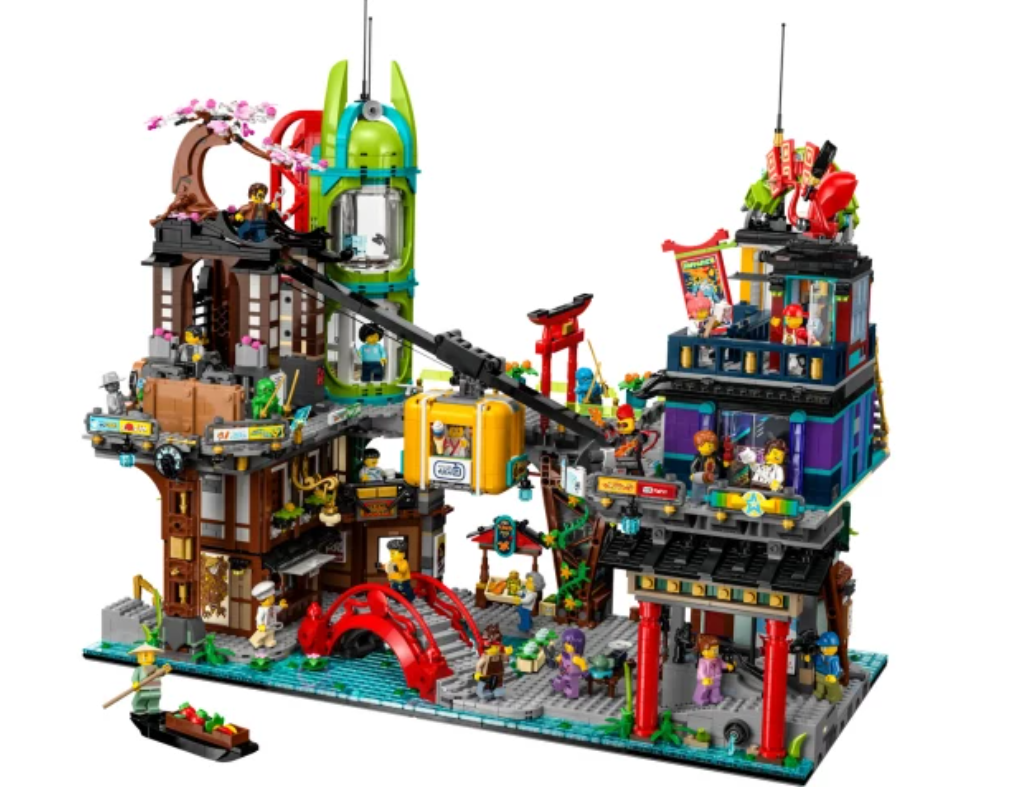LEGO Ninjago 71799 - Rynek miejski Ninjago