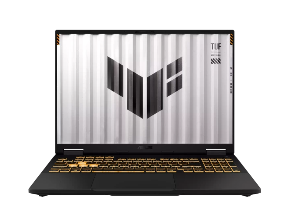 ASUS TUF Gaming F16 FX608JMR-RV121W i5 14450HX 16.0"FHD+ 165Hz IPS-level AG 16GB DDR5 5600 SSD512 GeForce RTX 5060 8GB WLAN+BT LAN Cam 1080p 90WHrs Win11 Jaeger Gray