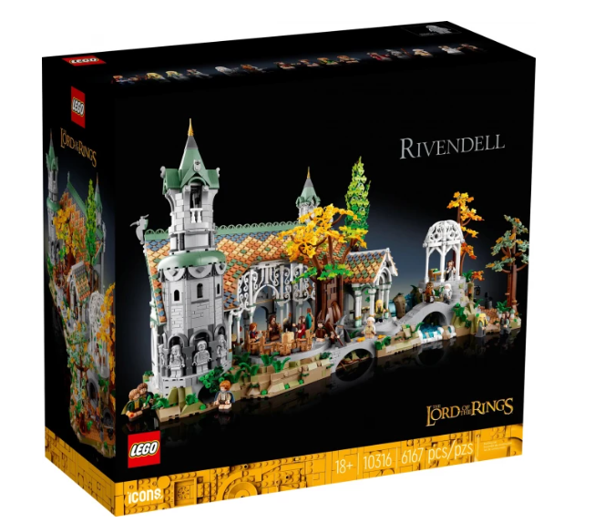 LEGO Icons 10316 - Władca Pierścieni: Rivendell