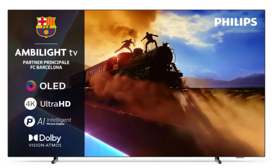 Telewizor Philips 65OLED770/­­12 OLED 65" 4K Ultra HD 120Hz Titan OS Dolby Atmos Czarny