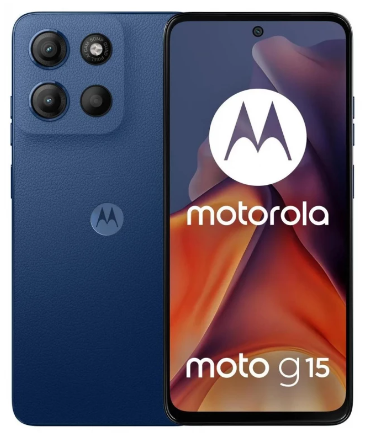 Smartfon Motorola Moto G15 8/­128GB Blue