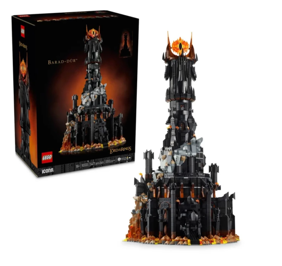 LEGO ICONS 10333 Władca pierścieni: Barad-dur