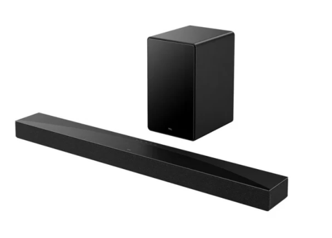 Soundbar TCL Q65H 5.1 kan. 580W Bluetooth 5.3 Dolby Vision Czarny