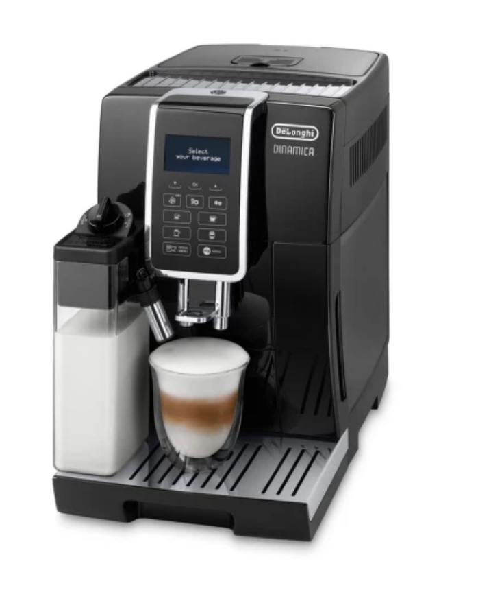 Ekspres ciśnieniowy DeLonghi Dinamica ECAM 350.55.B (1450W; kolor czarny)