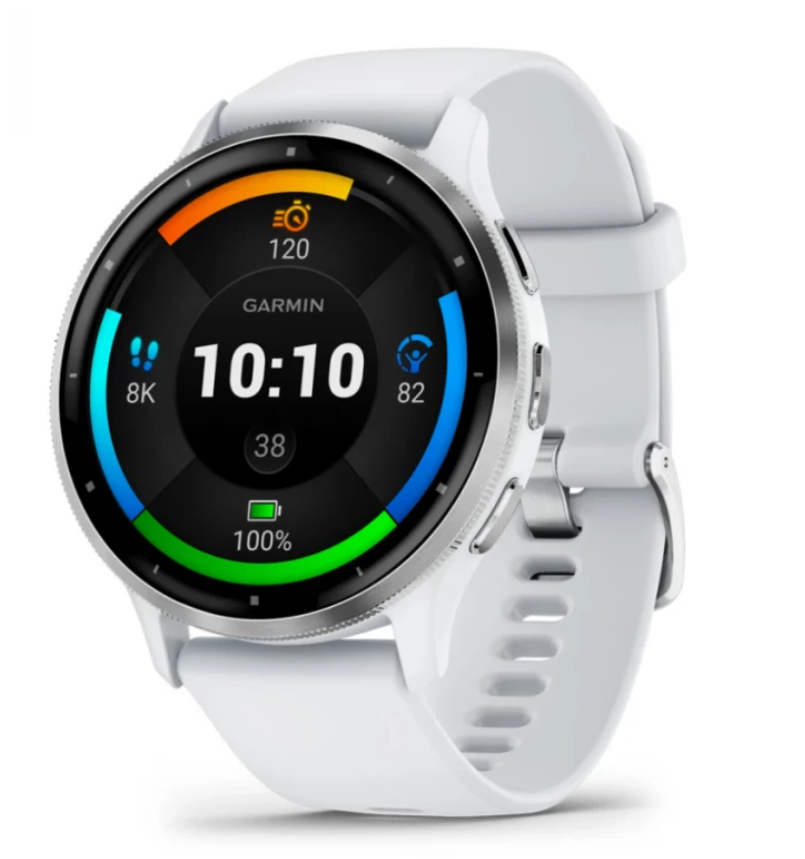 Zegarek sportowy Garmin Venu 3 AMOLED 45mm Whitestone