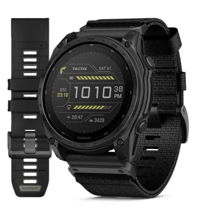 Zegarek sportowy Garmin Tactix 8 AMOLED 51mm Czarny