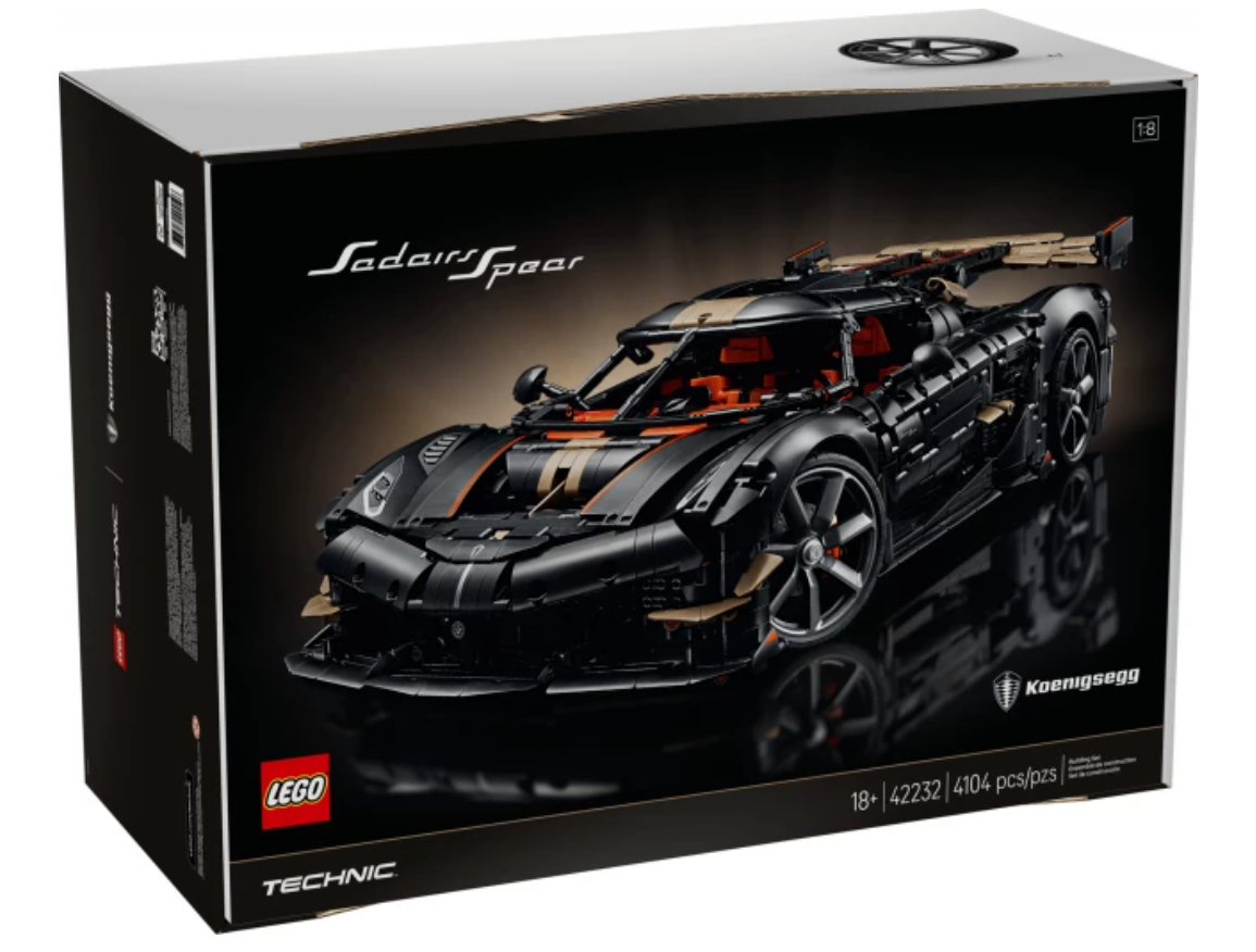 LEGO Technic 42232 - Koenigsegg Sadair's Spear Megacar