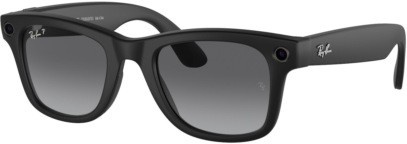 Okulary RAY BAN Meta Wayfarer Czarny mat