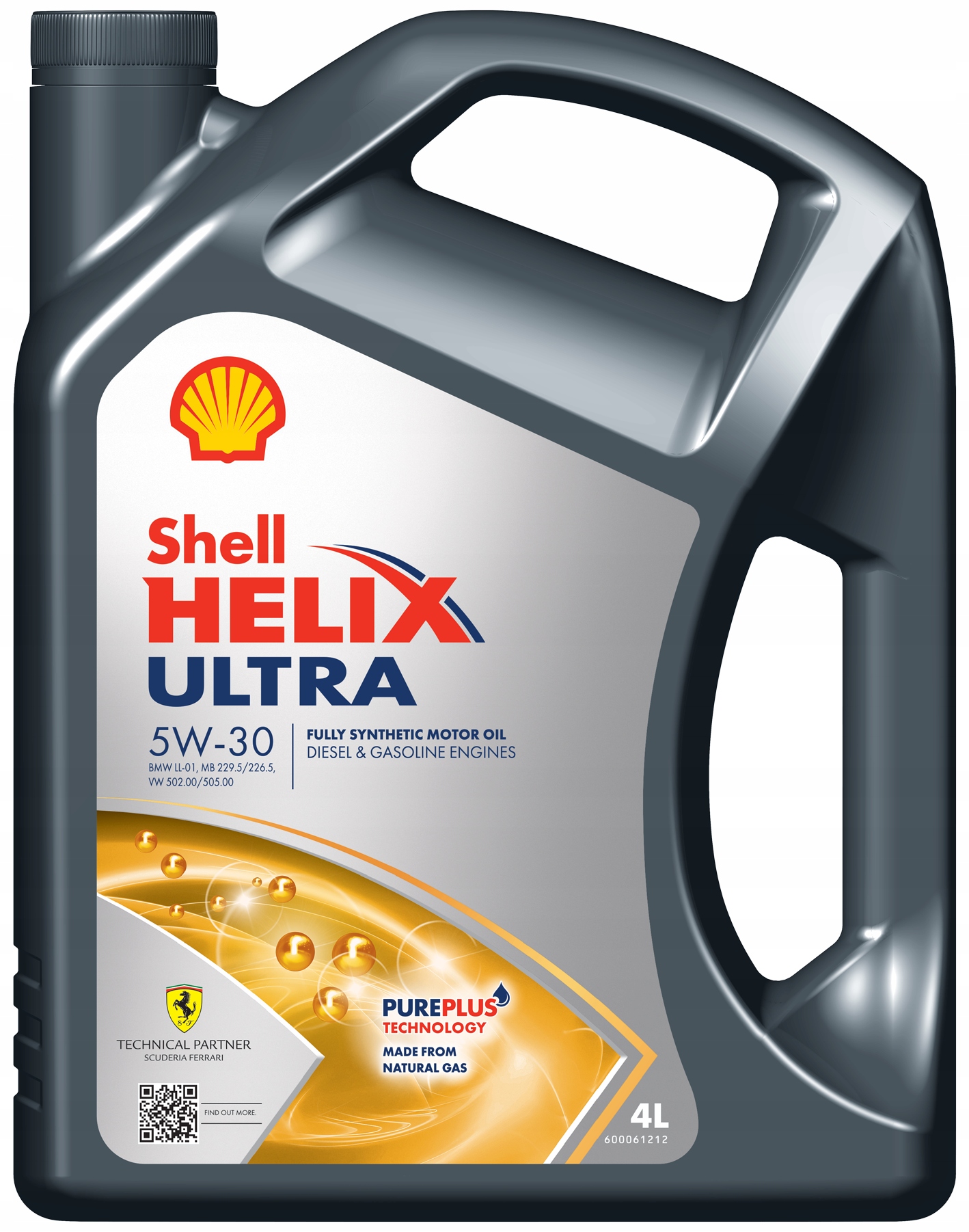 Shell Helix Ultra 5W-30 4L DIESEL BENZYNA LPG