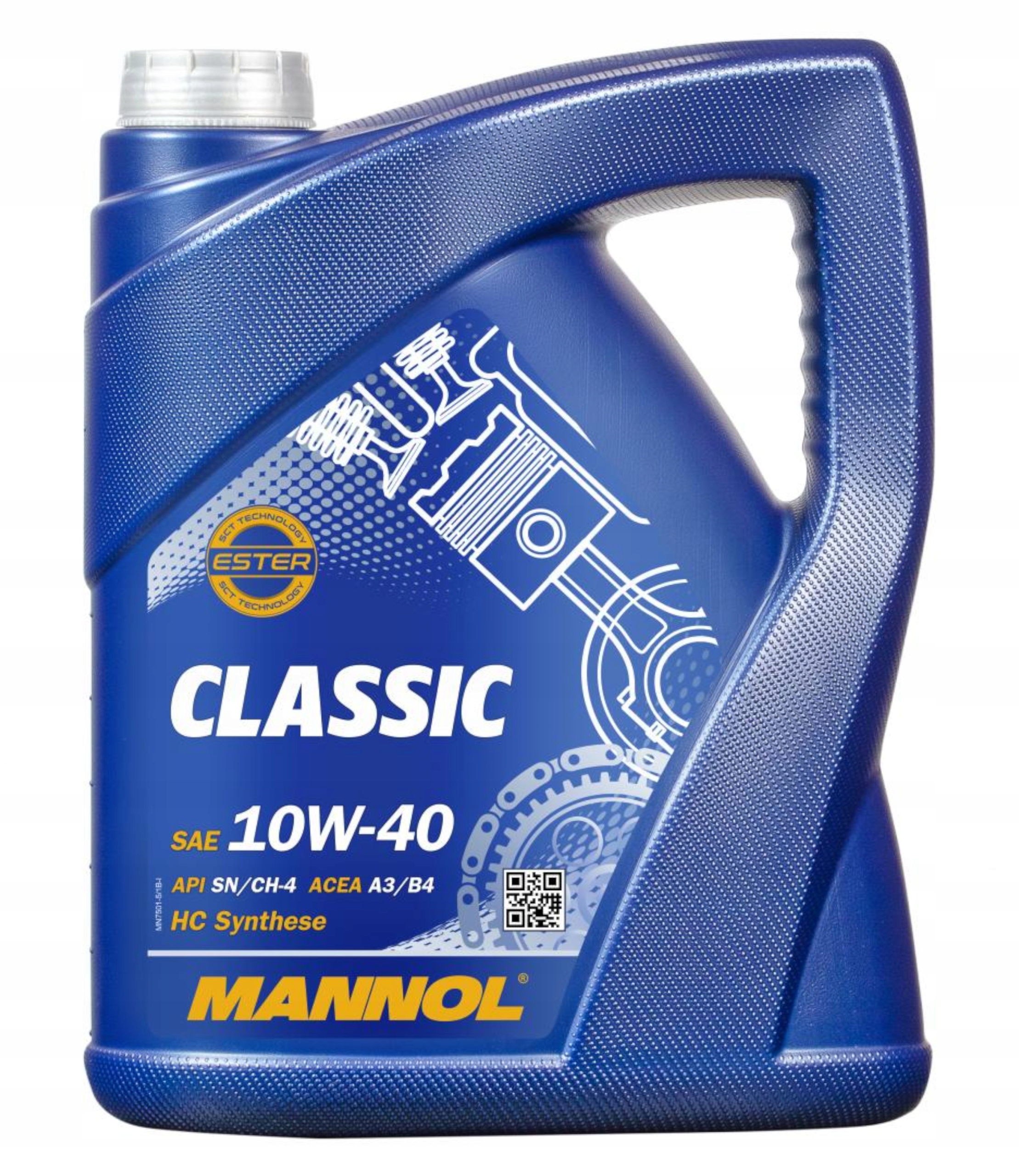 Olej Silnikowy 7501 Mannol Classic 10W40 5L
